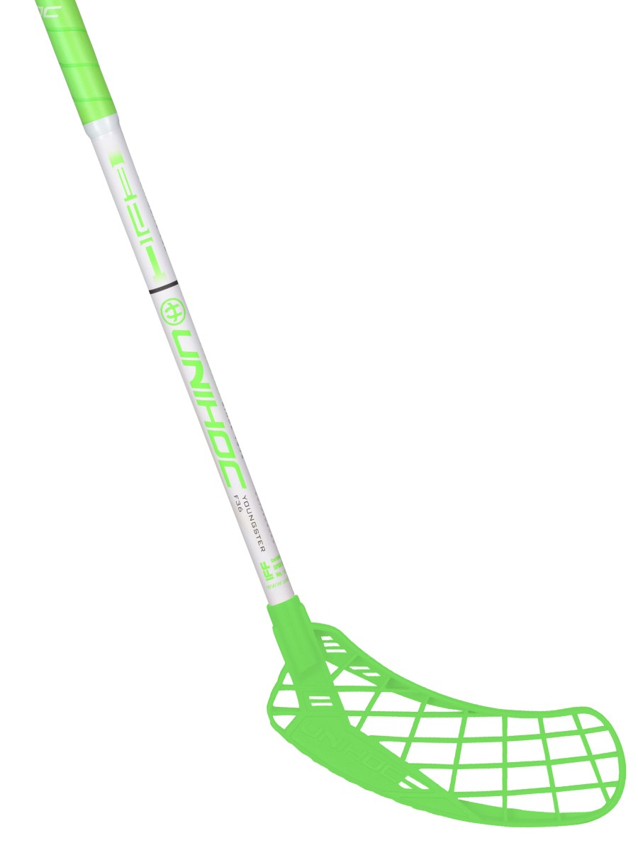 Unihoc Innebandyklubba EPIC YOUNGSTER 36 neon green/white Unihoc Innebandyklubba EPIC YOUNGSTER 36 neon green/white